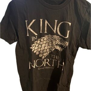 Black 'King in the North' T-Shirt